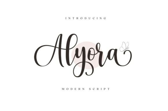 Alyora Script: Crafting Charm in Modern Typography