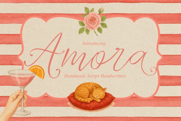 Amora Script: A Font with Heart and Flow