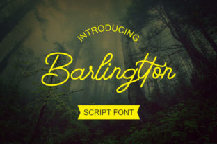 Barlingtton Script: A Bold Handwritten Font for Authentic Projects
