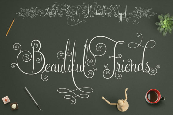 Beautiful Friends Script: A Font That Feels Like a Handwritten Note