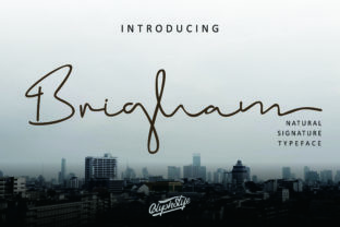 Brigham Script: The Modern Handwritten Font That Elevates Your Design