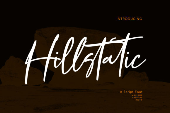 Bring a Relaxed Style to Your Brand with Hillstatic Script