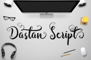 Dastan Script: A Playful & Romantic Handwritten Font for Creatives