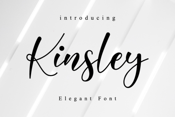 Discover Kinsley Script: A Silky Smooth Font for Elegant Designs