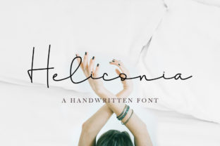 Heliconia Script: A Modern Handwritten Font with Natural Appeal