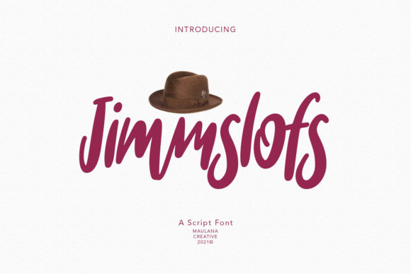Jimmslofs Script: A Font That Brings Warmth and Style to Your Work