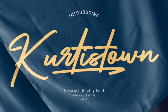 Kurtistown Script: A Font That Dances with Creativity