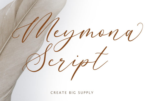 Meymona Script: Elevate Your Design with This Graceful Typeface