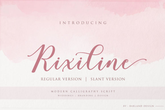 Rixiline Script: A Font That Dances with Your Design Ideas