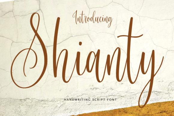 Shianty Script: Bringing Elegance and Freshness to Your Designs