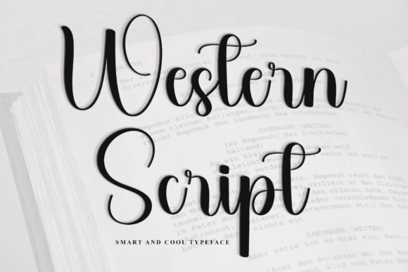 Western Script: A Creative Font for Distinctive Design Projects